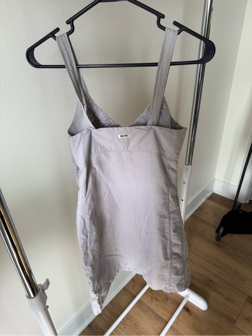 Womens Converse One Star tank dress size 8 gray/ blue - Picture 4 of 9